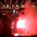 Zlatan İbrahimovic'in heykelini yaktılar