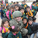 Tel Abyad'da teröristlerin tahrip ettiği okul onarılarak eğitime açıldı