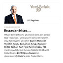 Kıssadan hisse...
