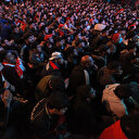 Tahrir Meydanı’nında milli marş sesi yükseliyor: Binlerce kişi gösteri için Bağdat’ta buluştu