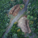 Büyükada'da merak uyandıran iki dev çukur