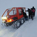 Kar nedeniyle mahsur kalan 4 kişiyi AFAD kurtardı