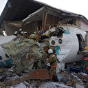 Kazakistan'da yolcu uçağı düştü