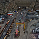 Türkiye'nin en uzun tren tünelinde, ışığın görülmesine 600 metre kaldı