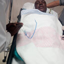 Ateşe tiner döken Angolalı genç, alevlerin arasında kaldı: Güvenlik kameralarına yansıdı