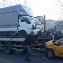 İstanbul Güngören'de tramvay seferlerini aksatan kaza
