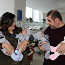 6 yıldır evlat hasreti çeken ailenin sevinci: Dördüz bebekleri oldu