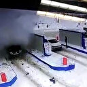 Rusya’da akaryakıt istasyonundaki araçta patlama