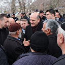 Bakan Soylu Elazığ'da depremzedelerle buluştu: Emrinize amadeyiz