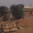 Obüslerin ardı ardına ateşlendiği görüntüler paylaşıldı