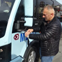 Minibüsçüler araçlarına siyah kurdele bağlayarak şehitleri andı