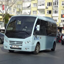 Minibüsçüler şehitleri araçlarına siyah kurdele bağlayarak andı