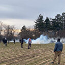 Yunanistan polisi sığınmacılara biber gazıyla saldırdı