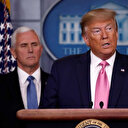 Trump ve Pence'in katıldığı toplantıda bir kişide koronavirüs tespit edildi