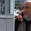 Fransa'dan gelip karantinada kalan kızıyla böyle telefonla konuştu
