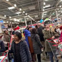 İngiltere'de marketlere akın var