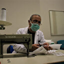 Depremin yükünü alan Şehir Hastanesinde maske ve dezenfektan üretimi başladı