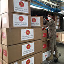 Sağlık malzemelerini taşıyan TSK'ye ait uçak İspanya'ya iniş yaptı