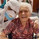 Herkes için umut oldu: 104 yaşındaki kadın önce İspanyol gribini sonra da koronavirüsü yendi