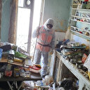 Ankara'da ekipler çöp ev üçüncü kez temizlendi: İki kamyon çöp çıktı