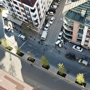 Pide kuyruğu havadan görüntülendi