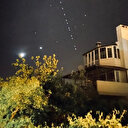 Ayvalık’ta Elon Musk’ın Starlink uydularının geçişi net olarak izlendi