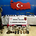 Bingöl'de terör örgütü PKK'ya darbe: Cephanelik ele geçirildi