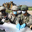 İdlib'deki M4 kara yolunda 9'uncu Türk-Rus Birleşik Kara Devriyesi icra edildi