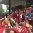 Hindistan'da güvenlik güçlerine karşı karantina protestosu