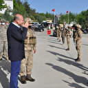 Bakan Soylu Şırnak'ta operasyon birlikleriyle bir araya geldi