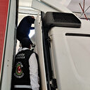 Sınır kapısından kaçak geçmek isterken kameralara yakalandı