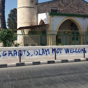 Güney Kıbrıs'taki camiye gerçekleştirilen çirkin saldırıya KKTC'den tepki