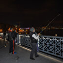 Yasağın bitimiyle oltasını alan Galata Köprüsüne koştu