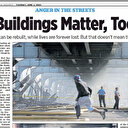 ABD'de gazete editörüne istifa getiren manşet: 'Binalar da önemli'