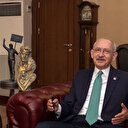 CHP lideri Kılıçdaroğlu'nun makam odasında kendi heykeli görüntülendi