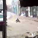 Sel suları önüne ne kattıysa yıktı: Sürüklenen bir kadın son anda kurtarıldı