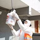 Kütahya'da bir apartman karantinaya alındı