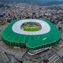 Bursasporlu taraftarlardan sıra dışı koreografi