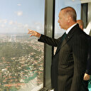 Cumhurbaşkanı Erdoğan'dan sürpriz ziyaret: Çamlıca Kulesi'ni yerinde inceledi