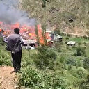 Artvin'de büyük yangın:  Onlarca ev küle döndü