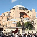Ayasofya Camii'nde Danıştay kararı sonrası ilk ezan okundu
