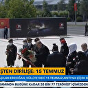 Cumhurbaşkanı Erdoğan 15 Temmuz Şehitler Anıtı'na çelenk bıraktı