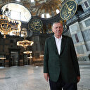 Cumhurbaşkanı Erdoğan Ayasofya Camii'nde