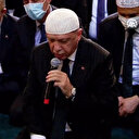 Cumhurbaşkanı Erdoğan'dan Ayasofya'da Kur'an-ı Kerim tilaveti