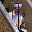 Ayasofya'da dikkat çeken an: Diyanet İşleri Başkanı Erbaş hutbeye elinde kılıçla çıktı