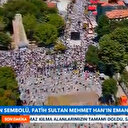 Ayasofya'da namaz kılma alanlarının tamamı doldu