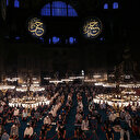 Ayasofya-i Kebir Cami-i Şerifi'nde sabah namazına yoğun katılım sürüyor