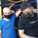 Bağcılar'da balık istifi yolcu taşıyan minibüs trafik ekiplerine yakalandı