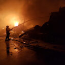 Ankara’da bir kargo şirketinin deposunda yangın çıktı