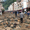 Giresun'da şiddetli yağış: Çok sayıda iş yeri hasar gördü